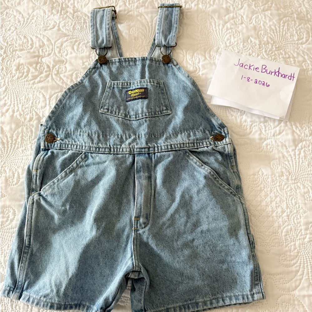 Vintage Oshkosh size 5 overalls